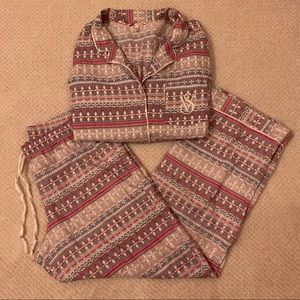 Victoria’s Secret Pattern Pajama Set